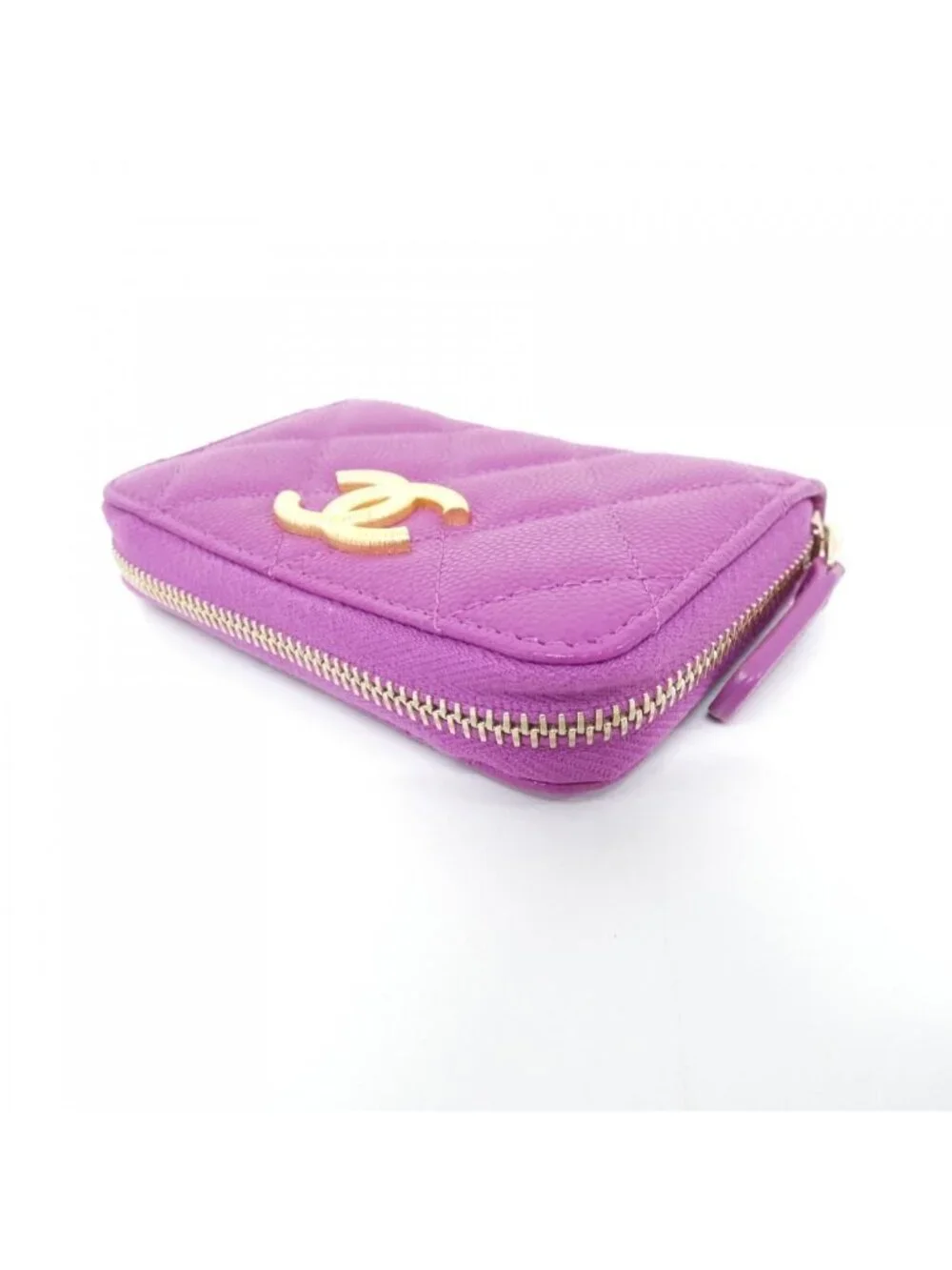 Chanel Coin Purse Purple